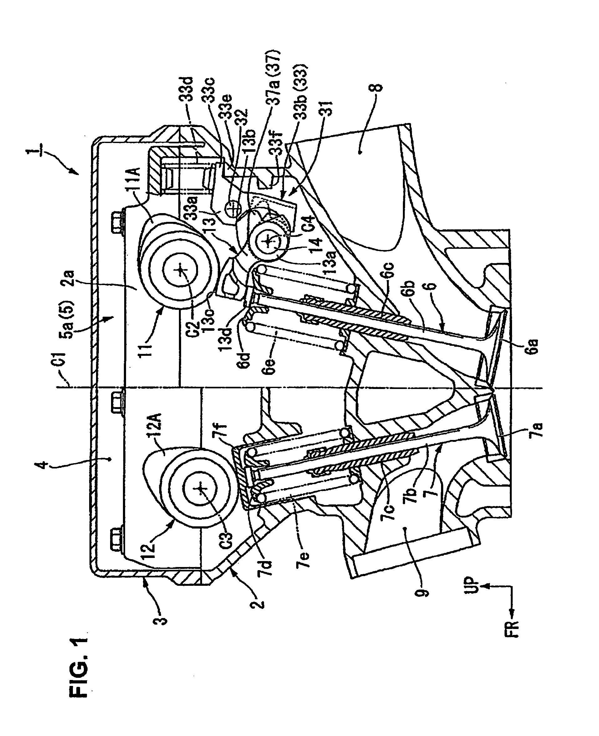 Valve-actuating system for an internal combustion engine, engine incorporating same, and method of using same