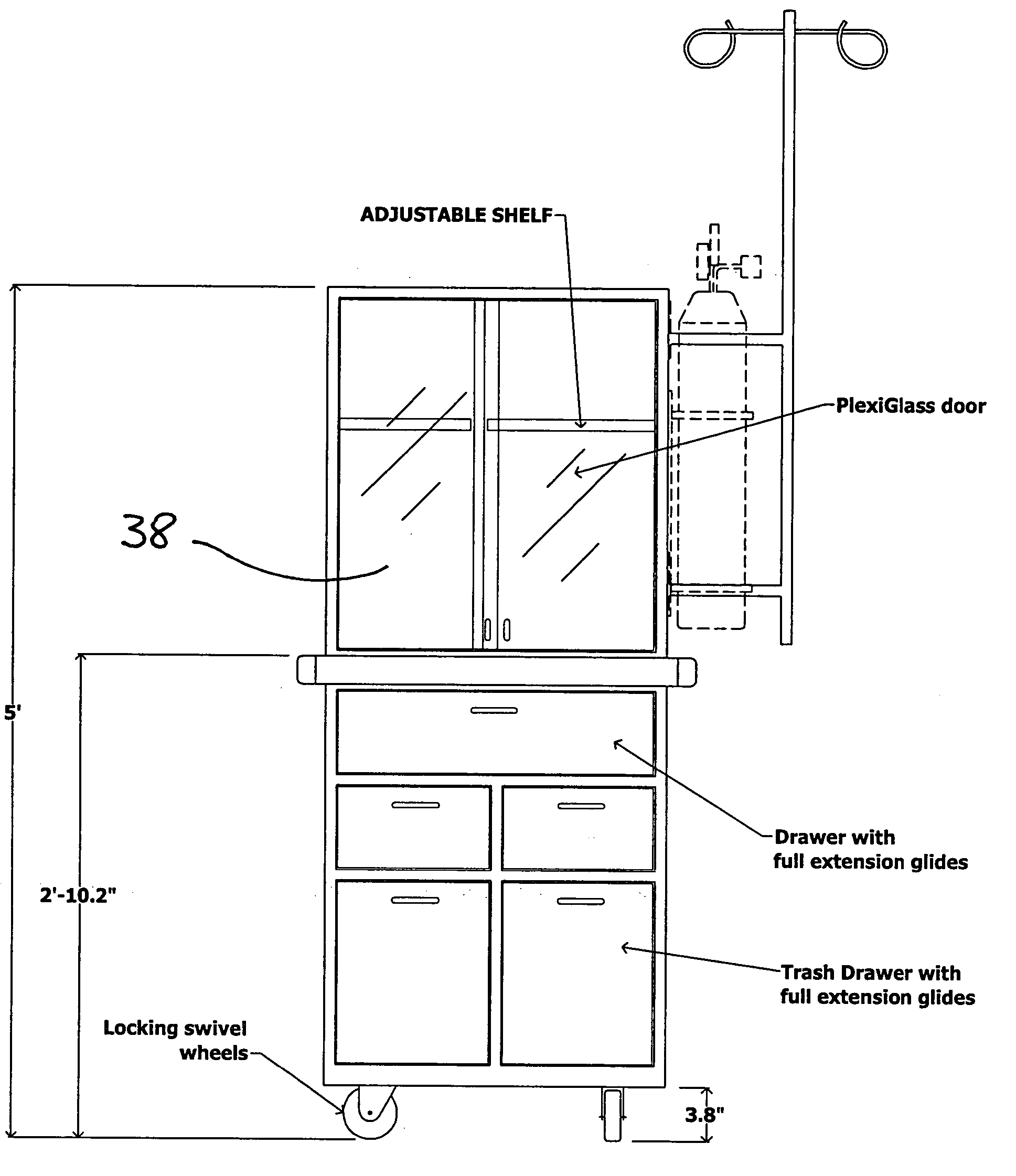 Method and workstation for single patient medical care