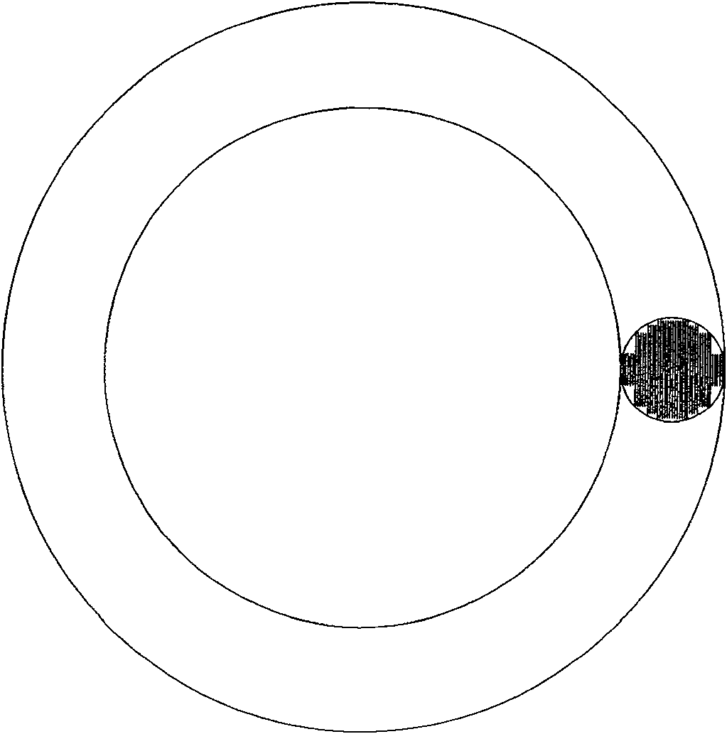 Current energy-taking once loop for thyristor valve of controllable series compensator