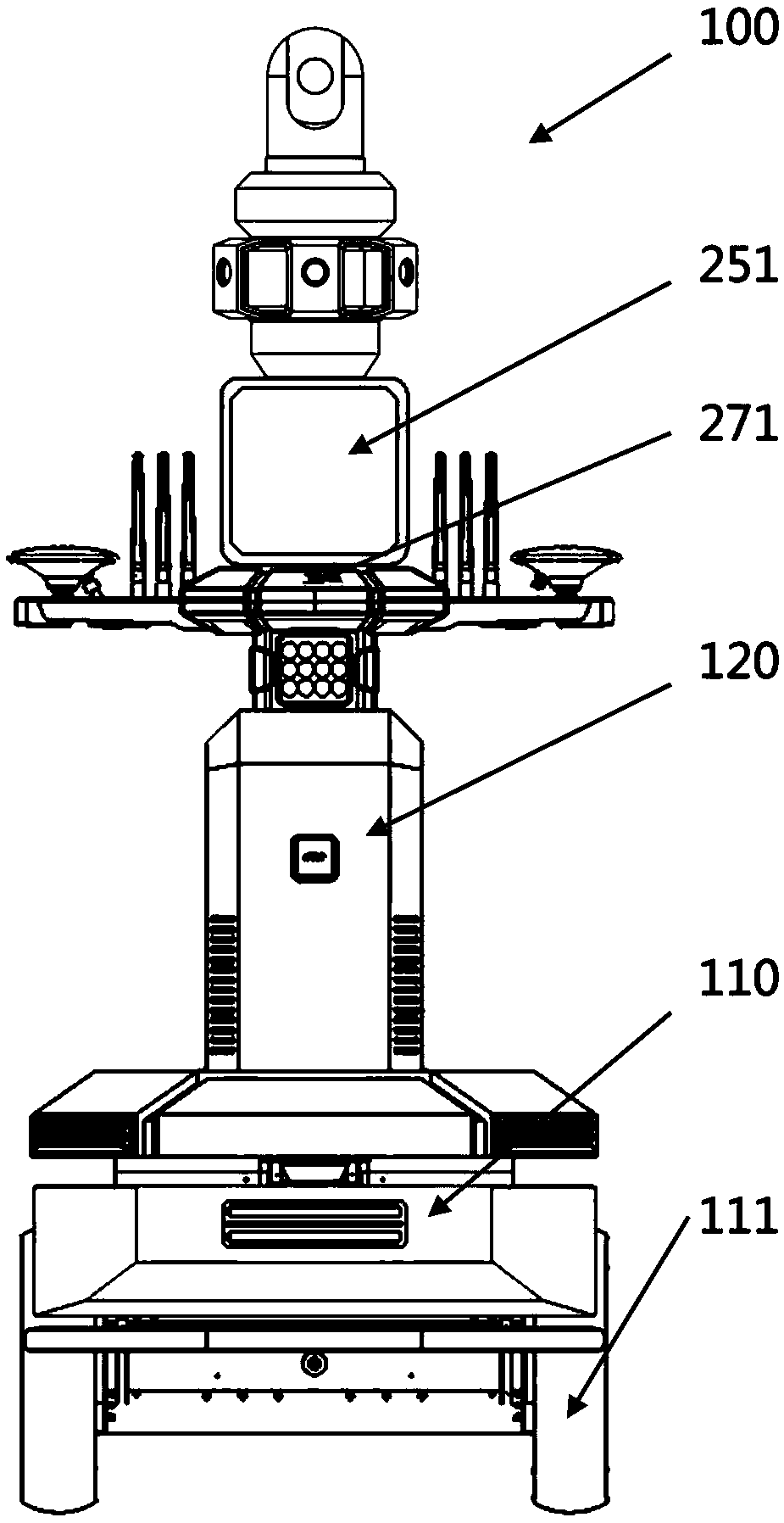 Patrol robot and patrol robot management system