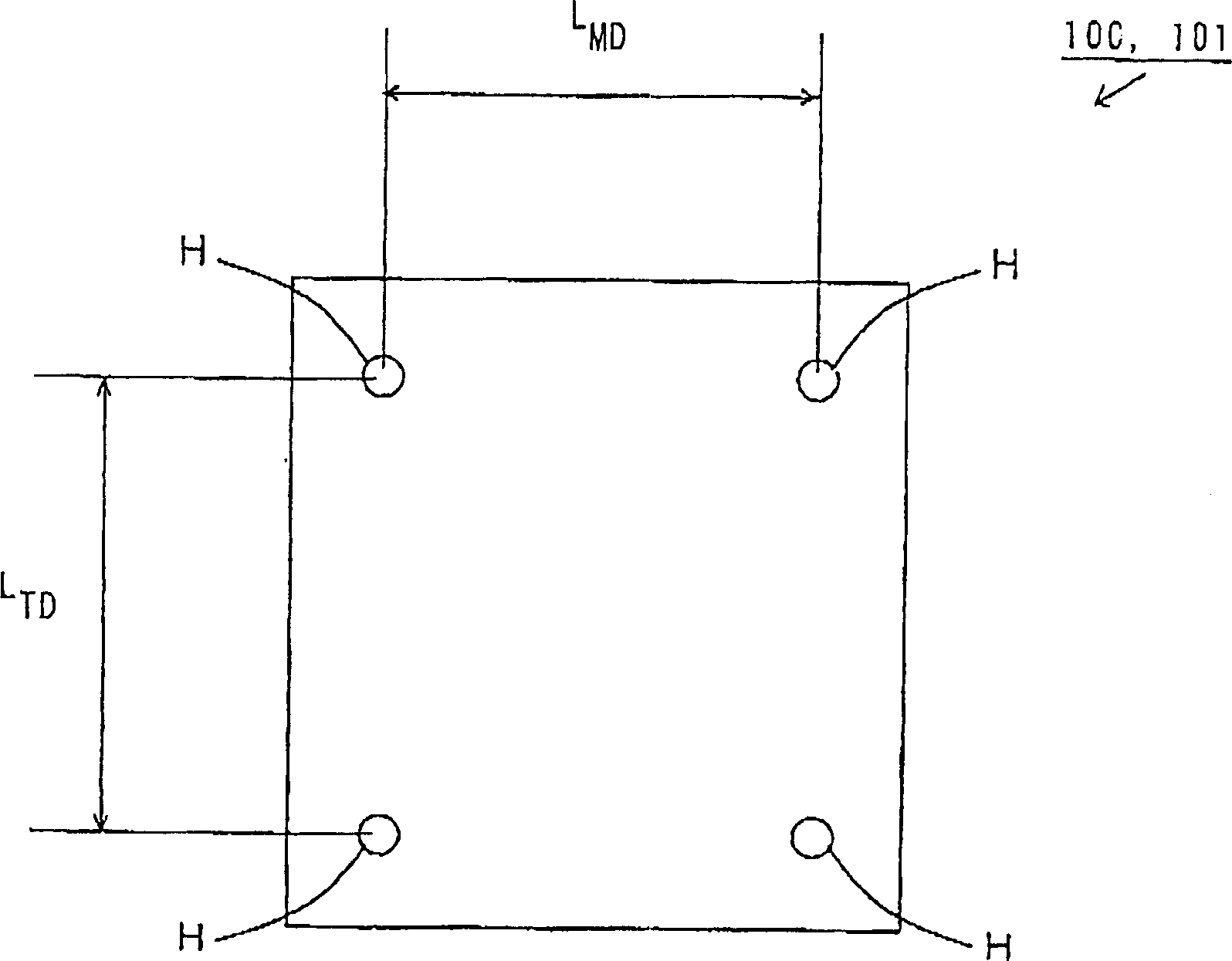 Method of making substrate for flexible circuit board