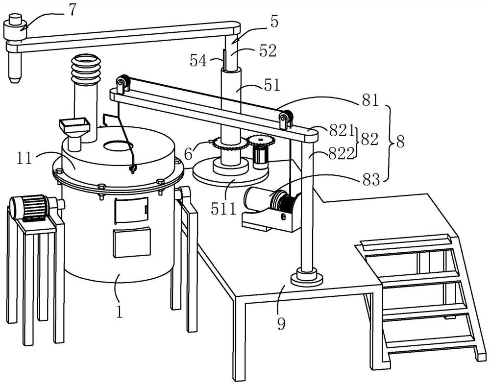 Automatic metal smelting equipment and smelting process thereof