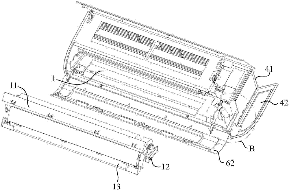 Air conditioner indoor unit and air conditioner