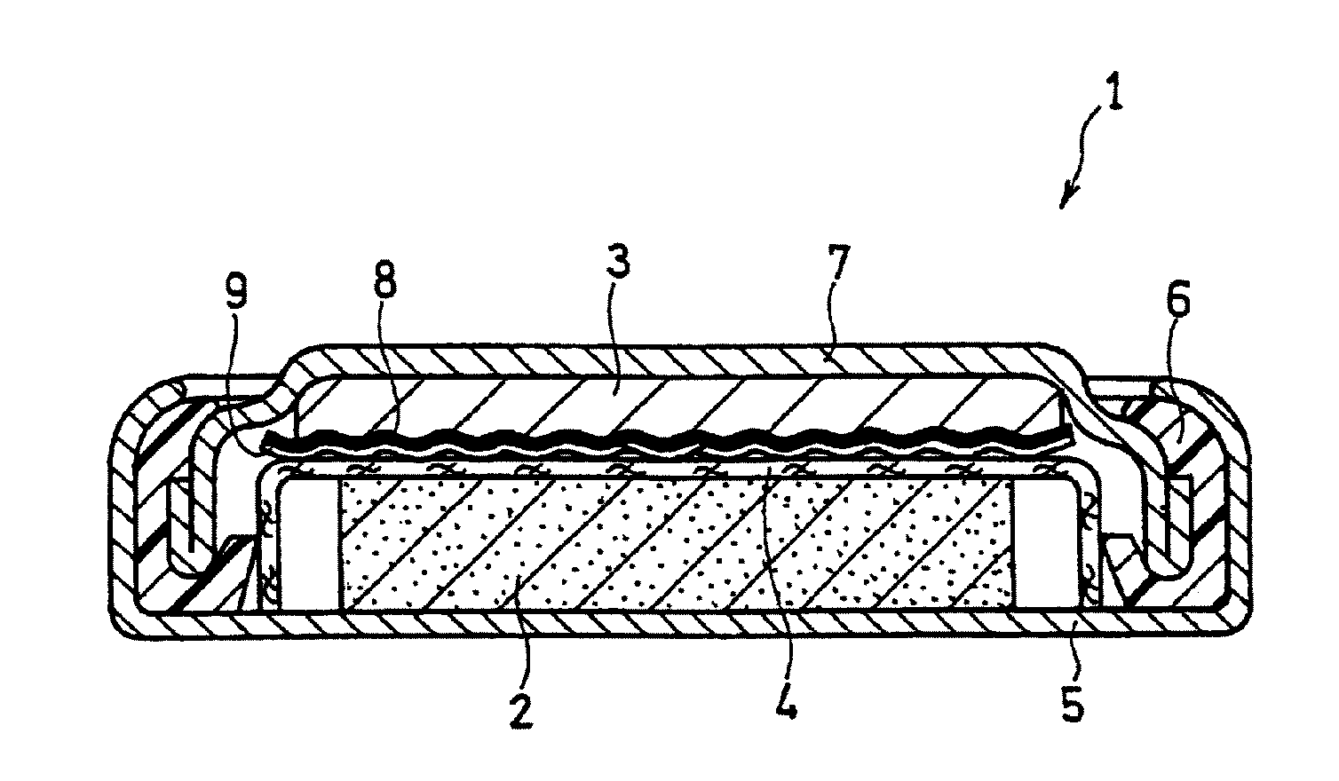 Lithium primary battery and method of producing same