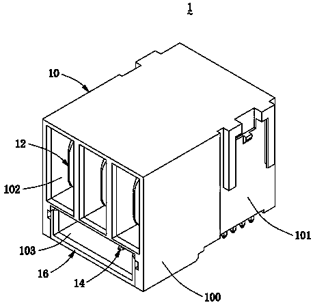 Plug connector, socket connector and electrical connector combination