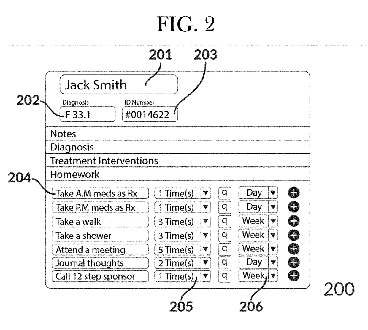 Intelligent mobile homework adherence and feedback application for telehealth