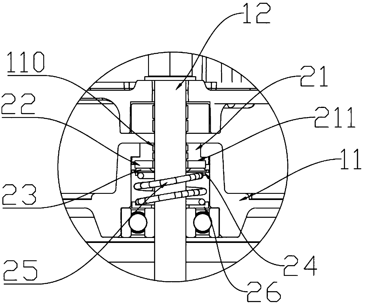 Aerator with sealing mechanism