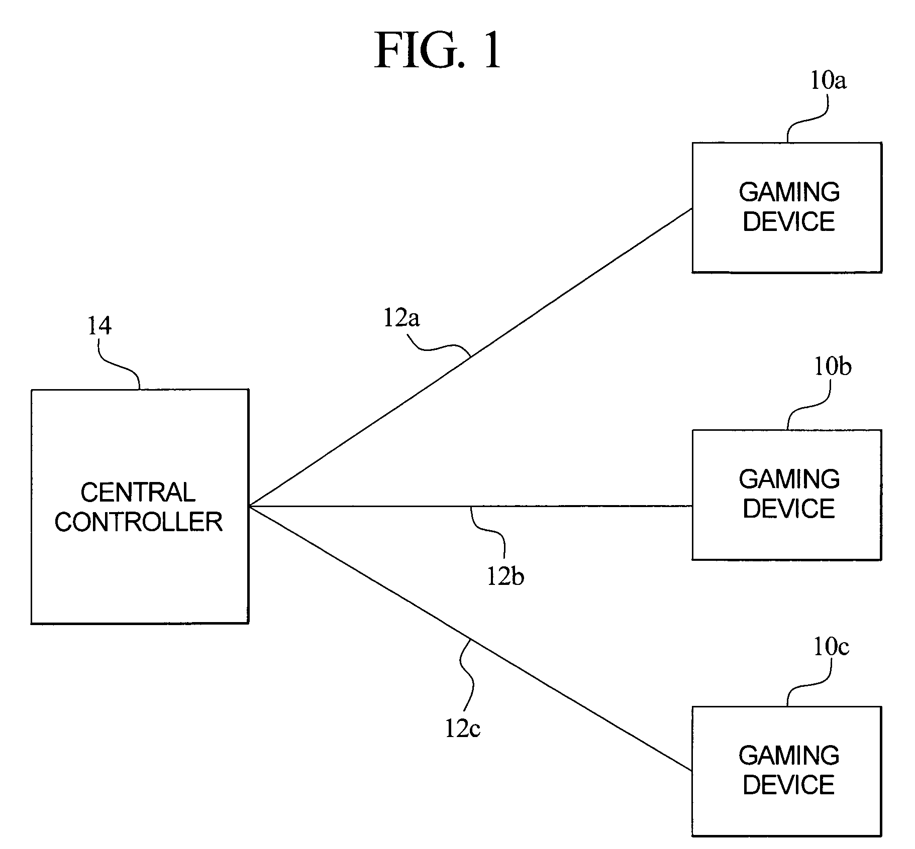 Central determination gaming system with a keno game