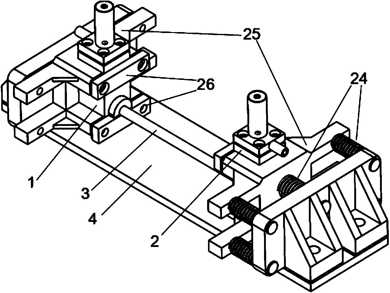 Exhaust device for anti-leakage electrophoresis titration electrode liquid flow and use method thereof