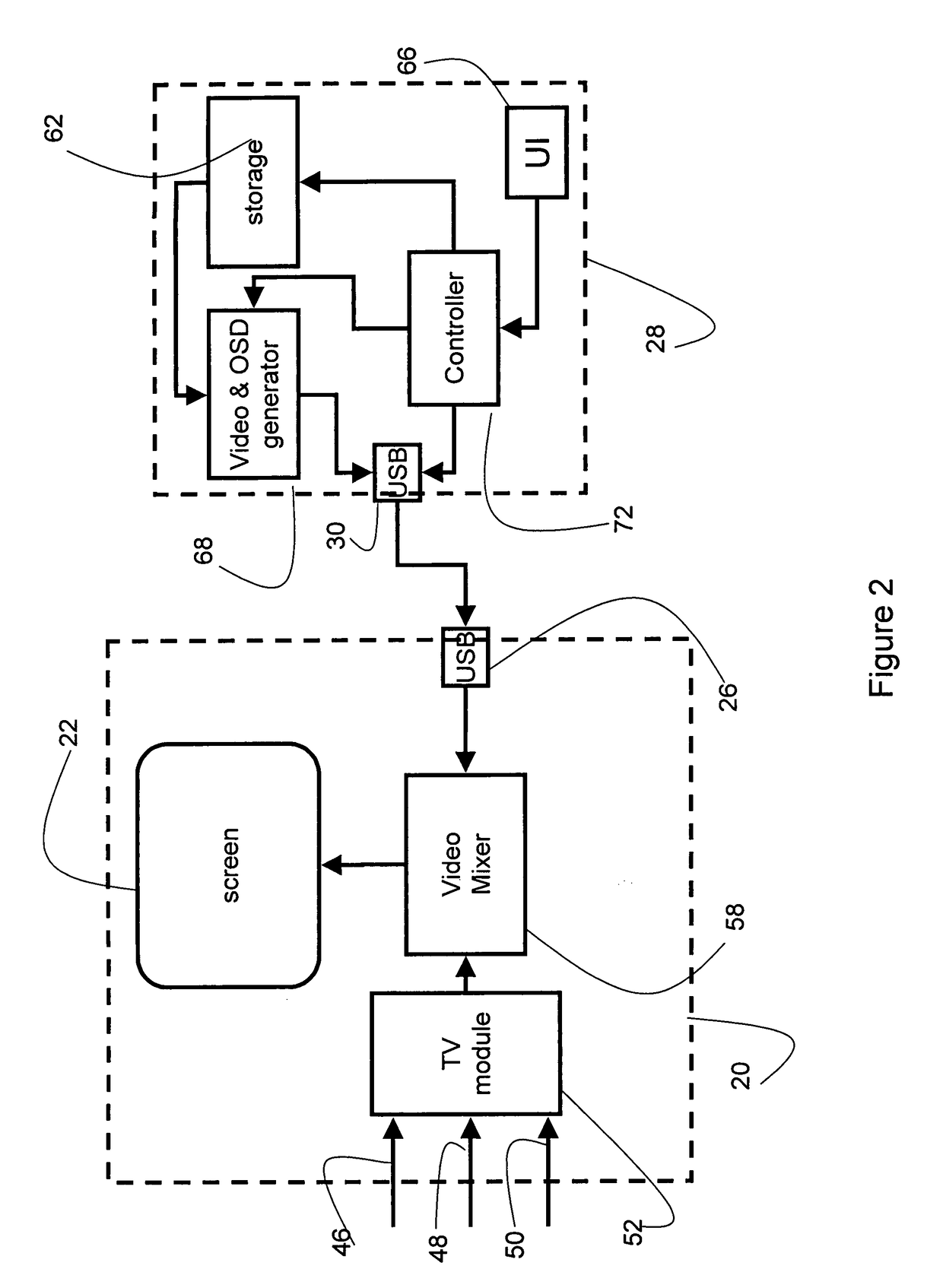 UFD-accomodating multimedia system