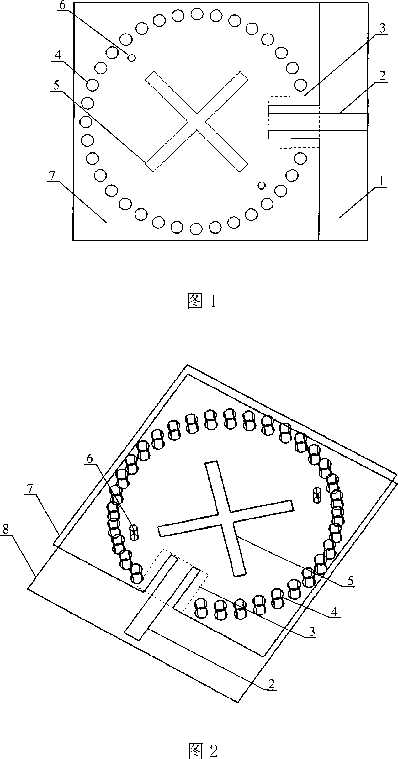 Metallized through-hole infinitesimal disturbance based low profile back-cavity circularly polarized antenna