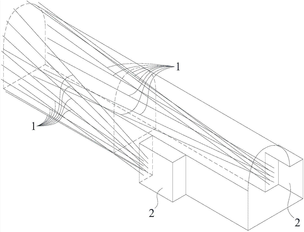 Intercepting method for gas gushing out during tunnel construction