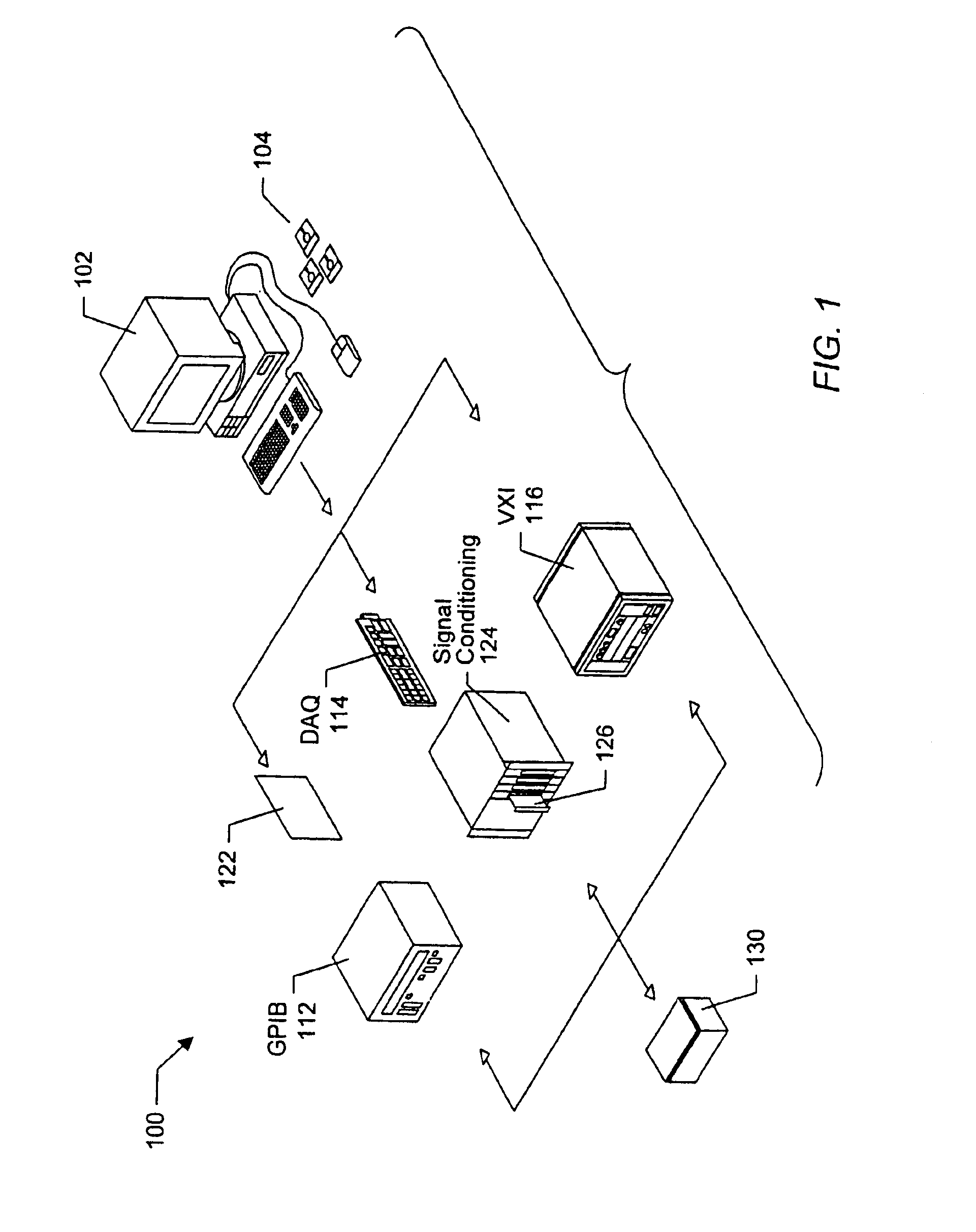 Graphical program with various function icons and method for conversion into hardware implementation