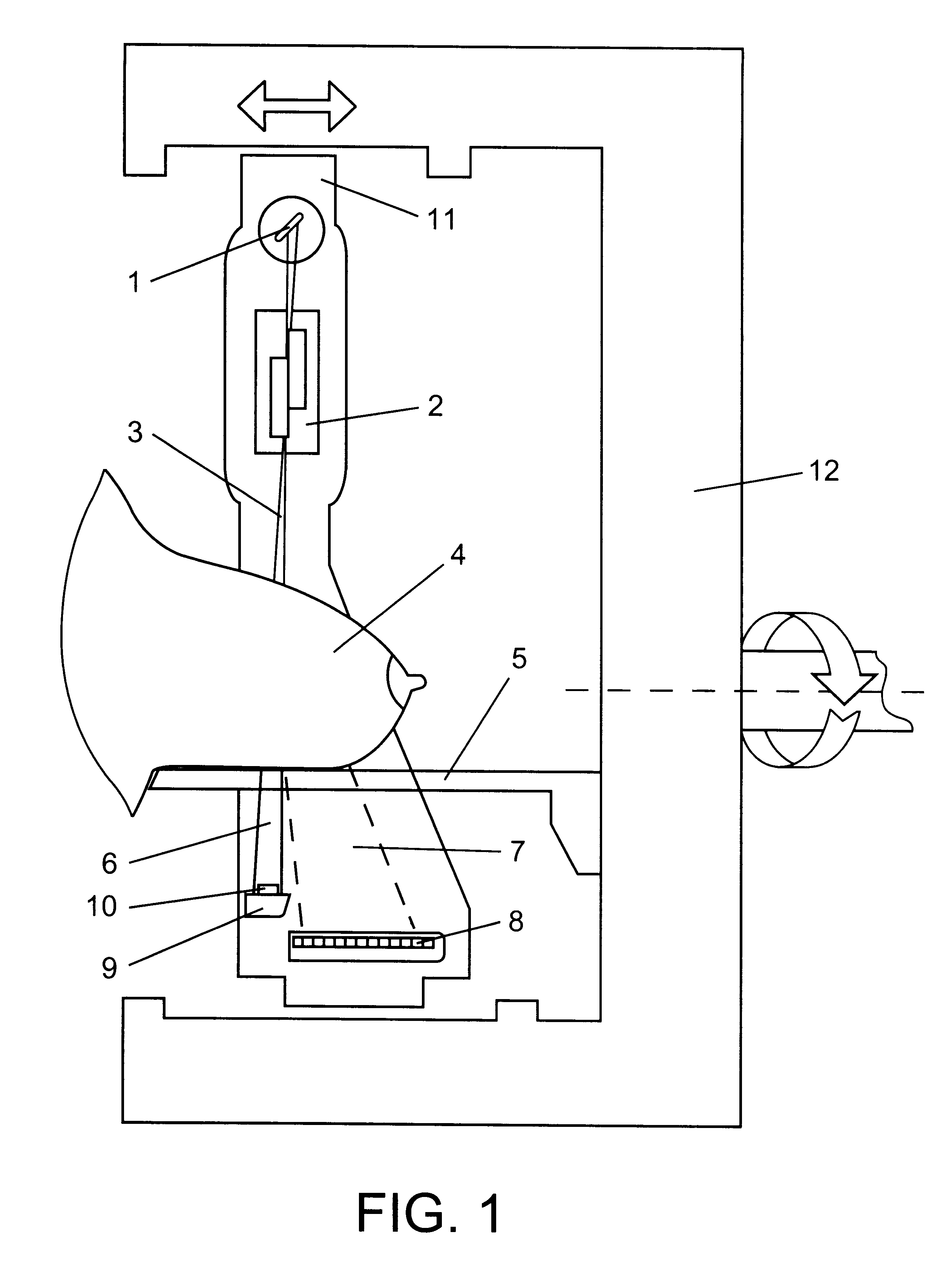 Reduced-angle mammography device and variants