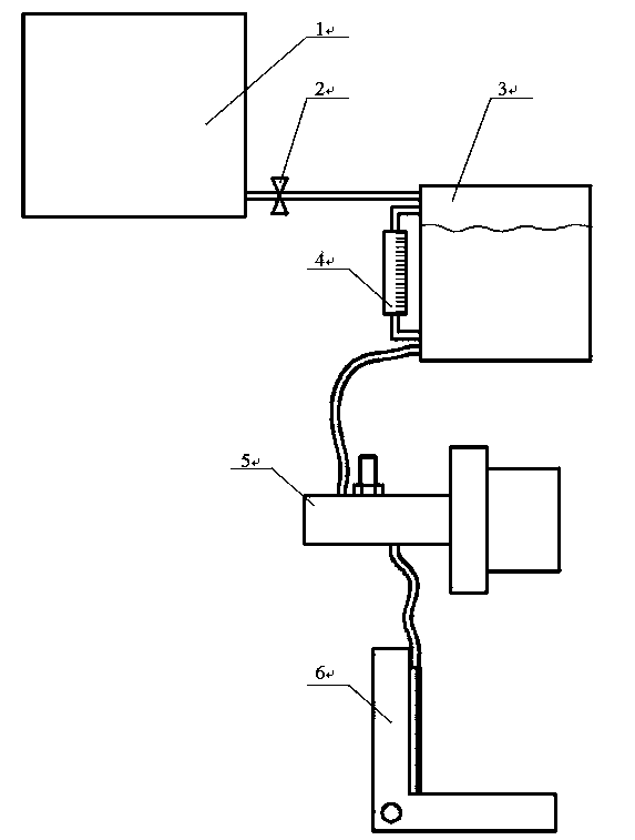 Quantitative filling device