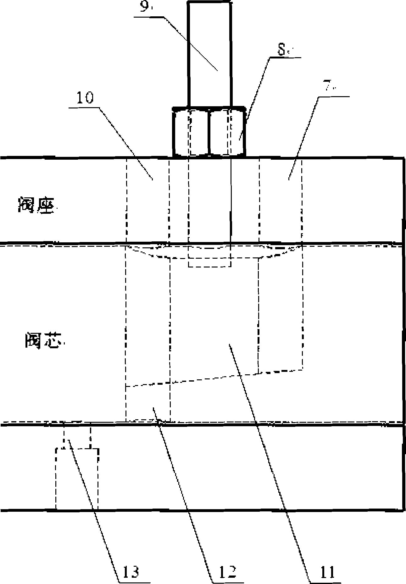 Quantitative filling device