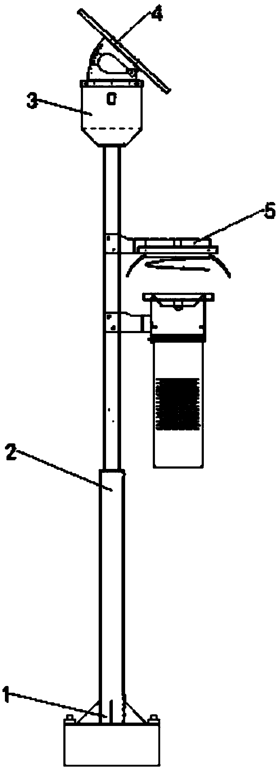 Protection structure of insecticidal lamp