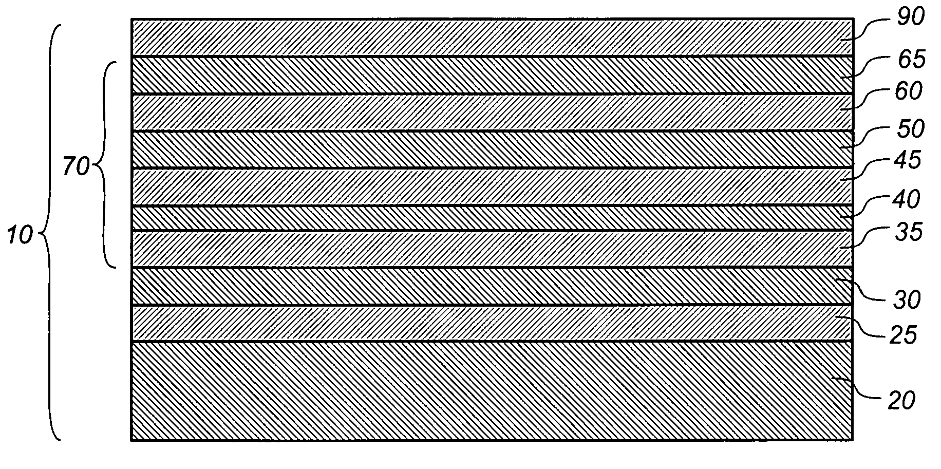 Array of light-emitting OLED microcavity pixels