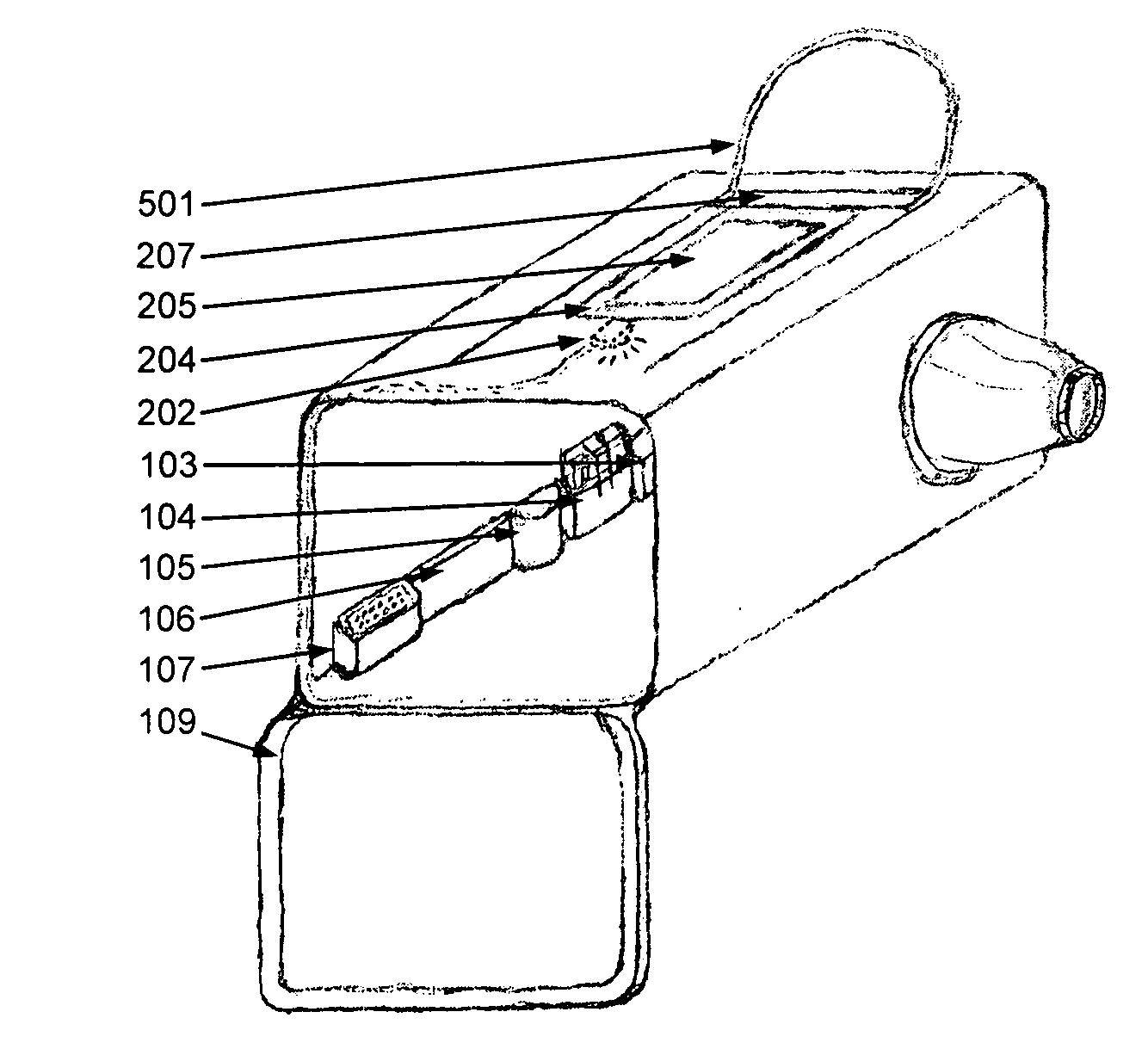 Digital camera sensor cleaning and lense changing case