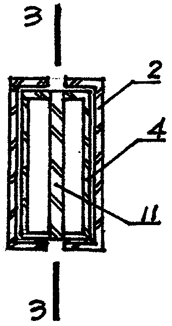 A tool type concrete door and window formwork support