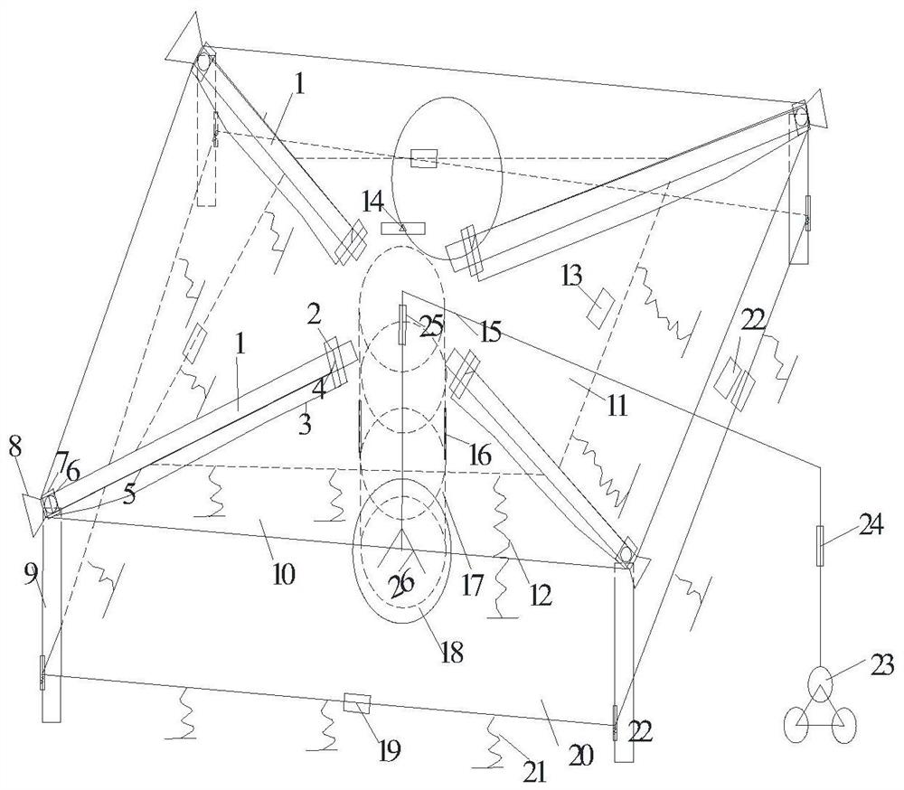 Accurate matching and efficient splitting experimental device for early strength of activated fly ash-doped cement test piece