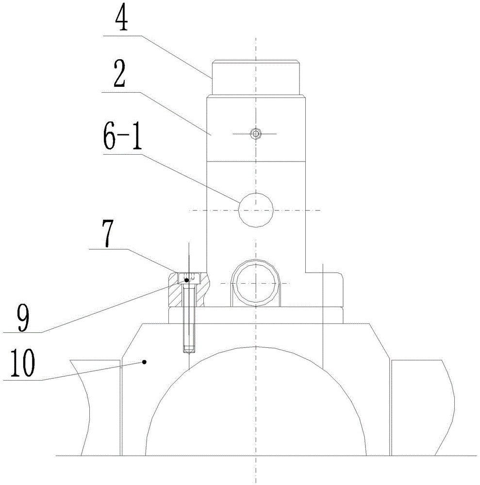 Alignment method of laser alignment device under the control point of theodolite