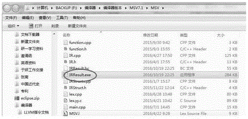 System and method for MSVL compiling