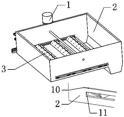 Sewage treatment sediment scraping mechanism and method thereof