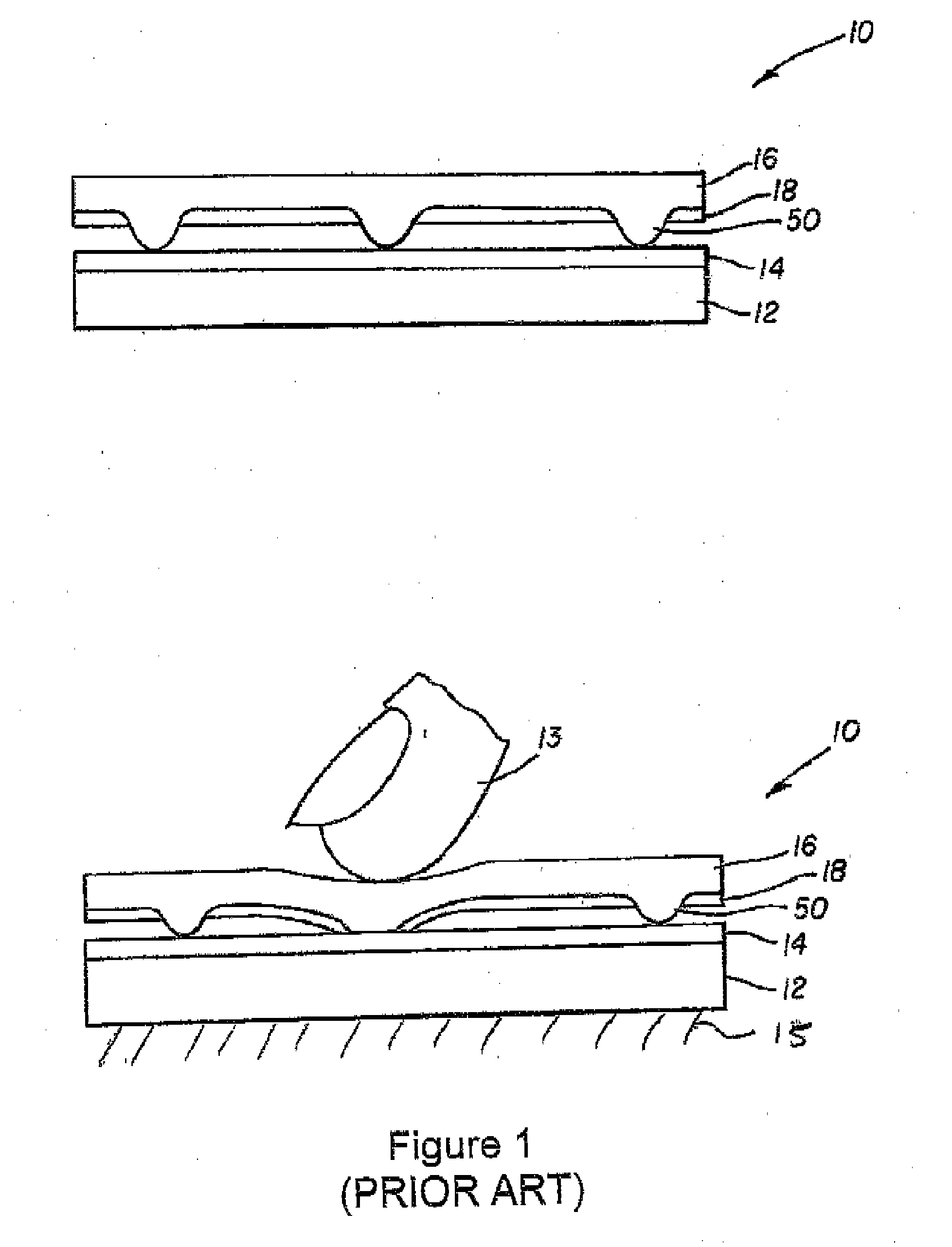 Flexible touch screen display