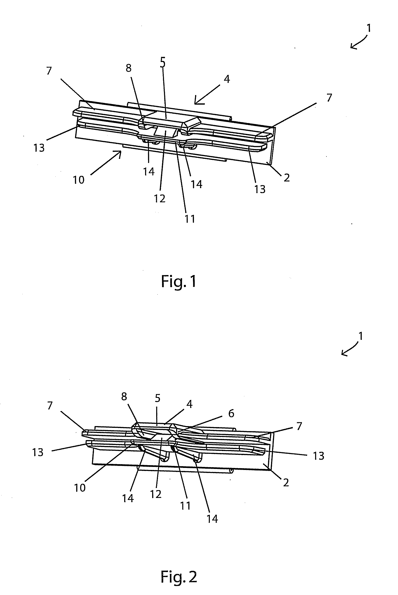 Mechanism for Permanently Attaching a Blister Card within a Container