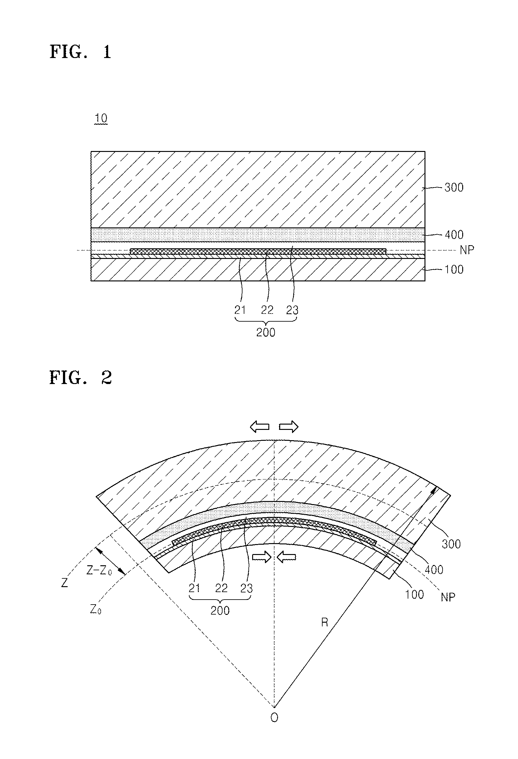 Display apparatus having improved bending properties and method of manufacturing same