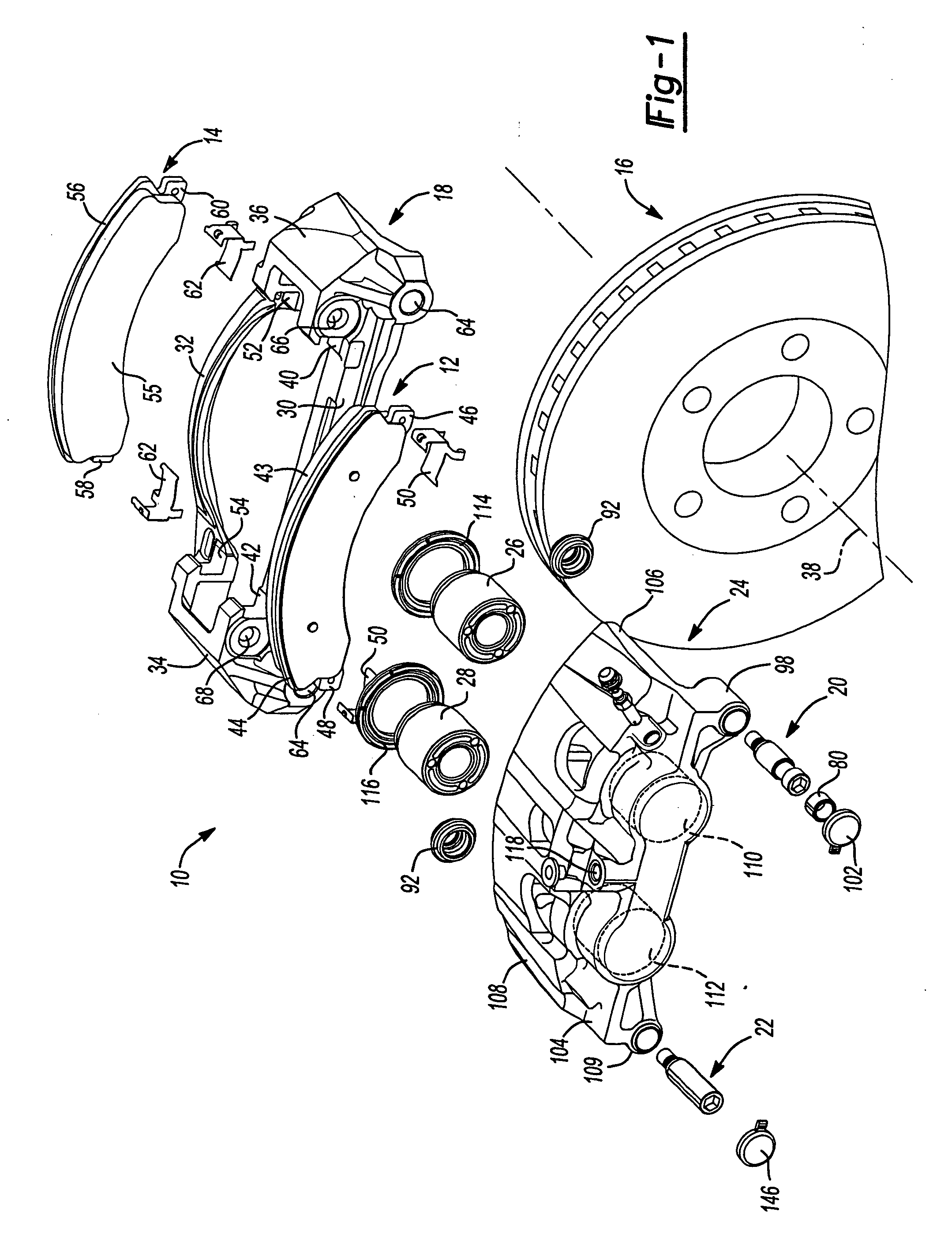 Tapered pin design