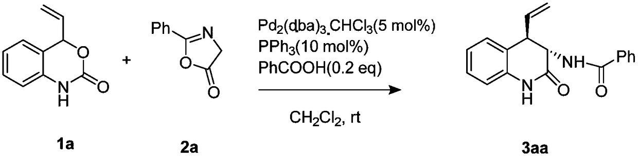 Chiral 3, 4-dihydrogen-2(1H)-quinolinone compound and preparation method