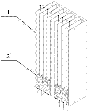 Ion wind forced convection fin applied to heat dissipation of electronic device