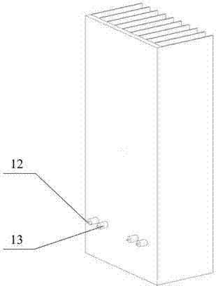 Ion wind forced convection fin applied to heat dissipation of electronic device