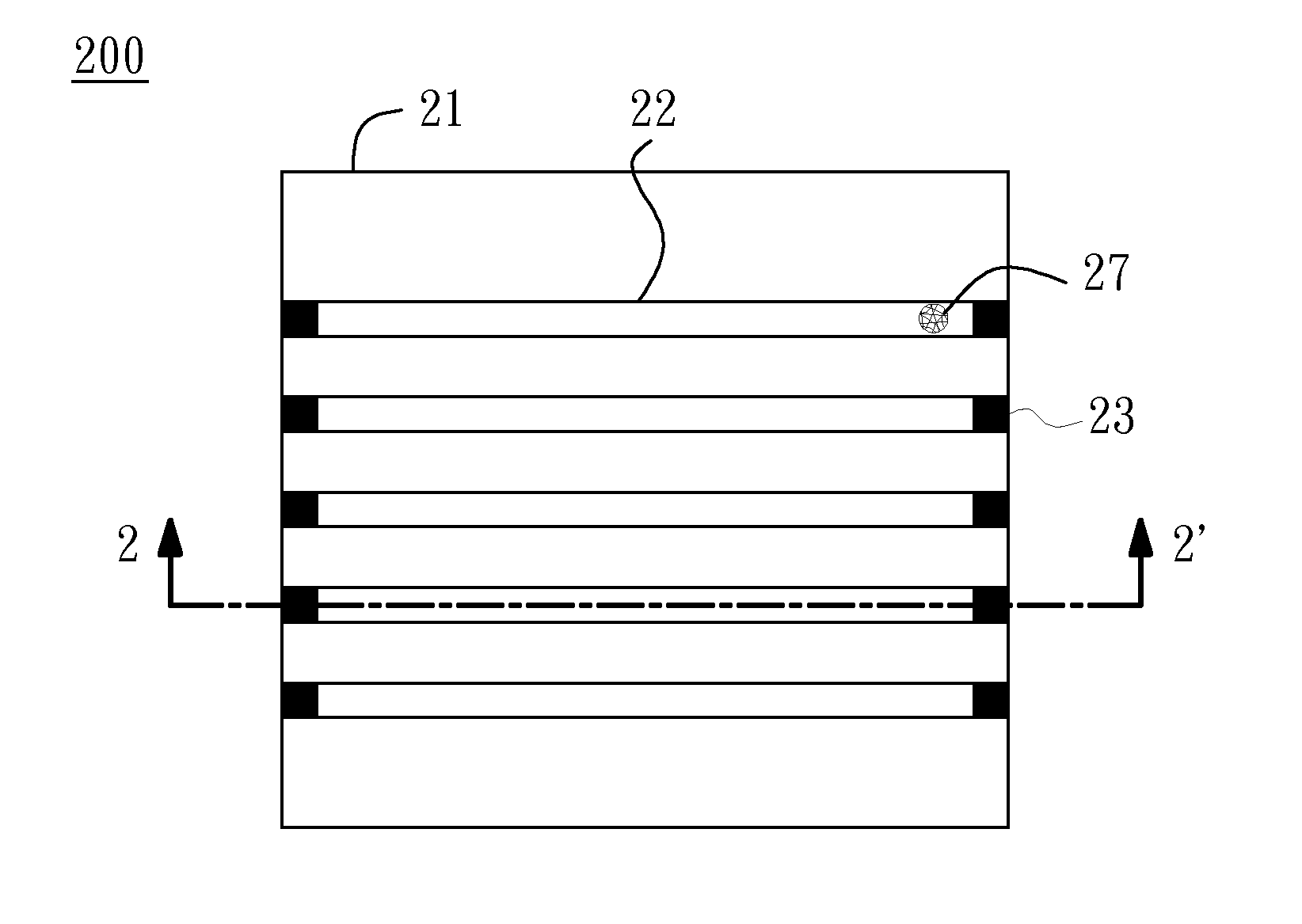 Touch electrode device