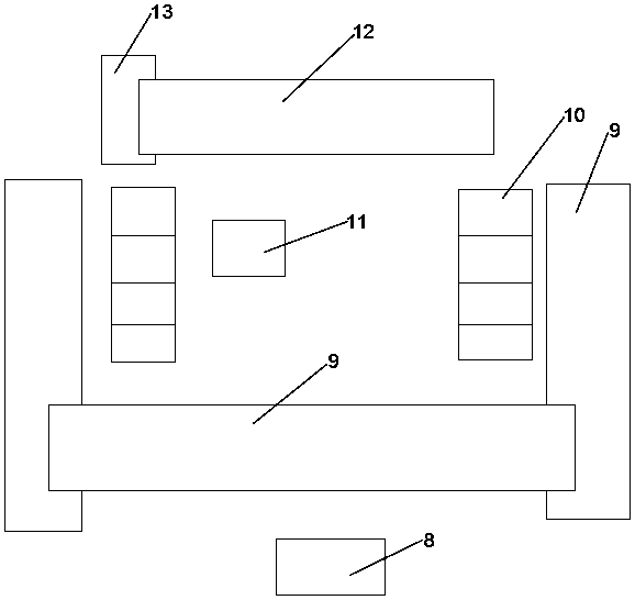 Scanning, weighing and bagging integrated machine and use method