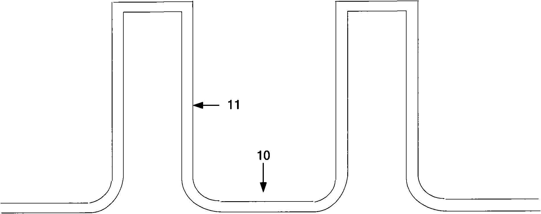 Groove filling method