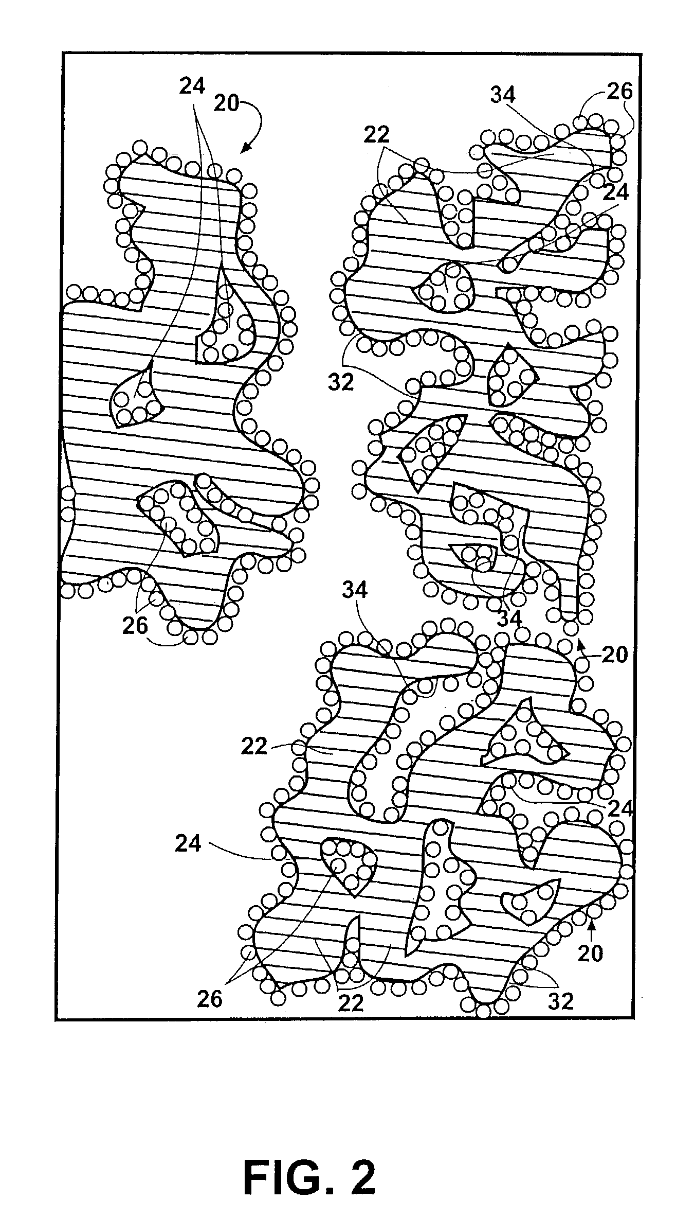 Filtration media comprising granules of binder-agglomerated active component