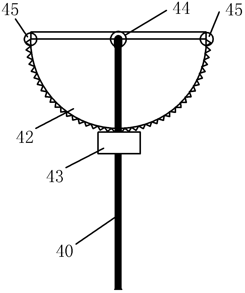 Solar energy bundling condensation supporting device