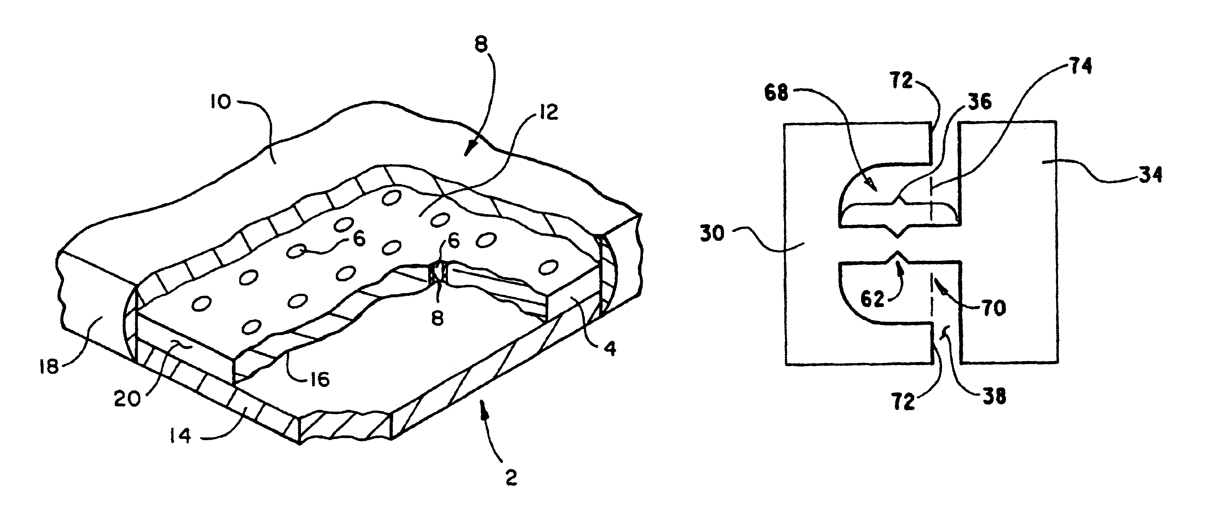 Single or multi-layer printed circuit board with recessed or extended breakaway tabs and method of manufacture thereof