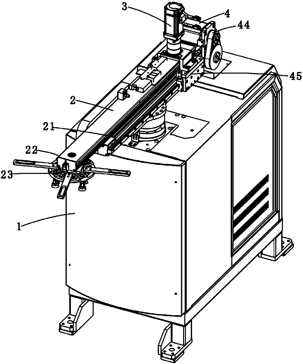 Four-axis stamping manipulator