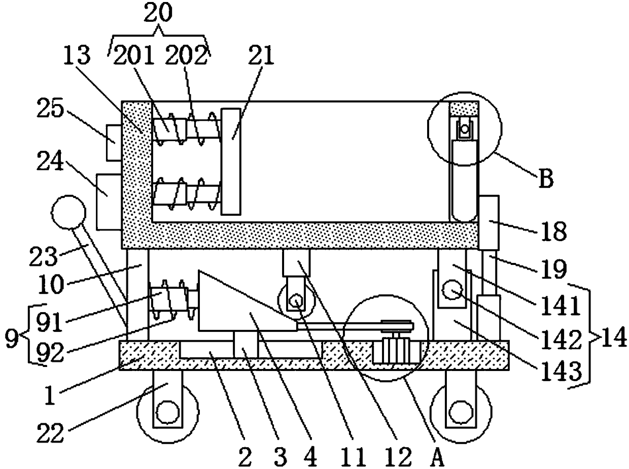 Material transporter convenient to use and for assembled building