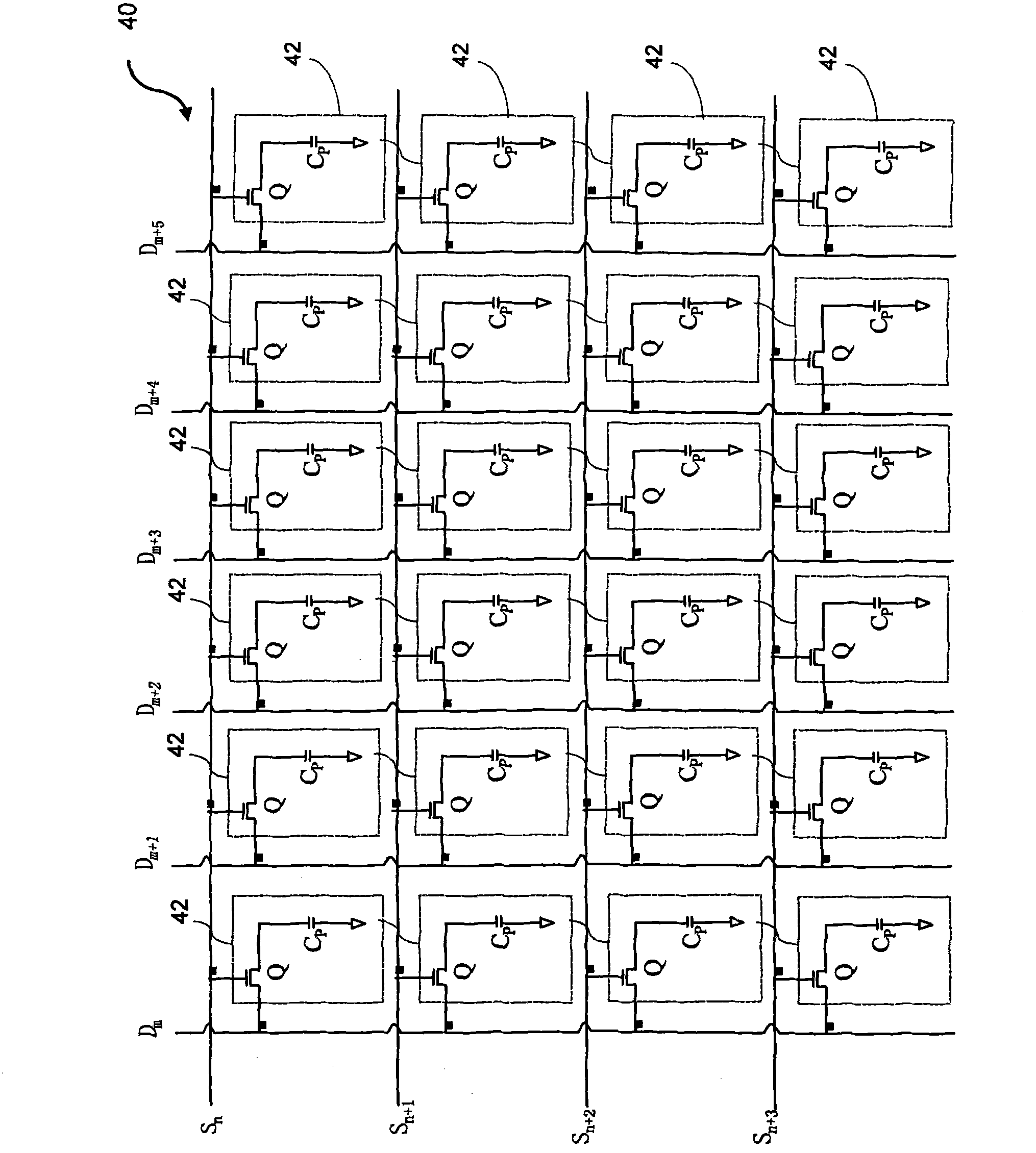 Active matrix displayer and driving method thereof