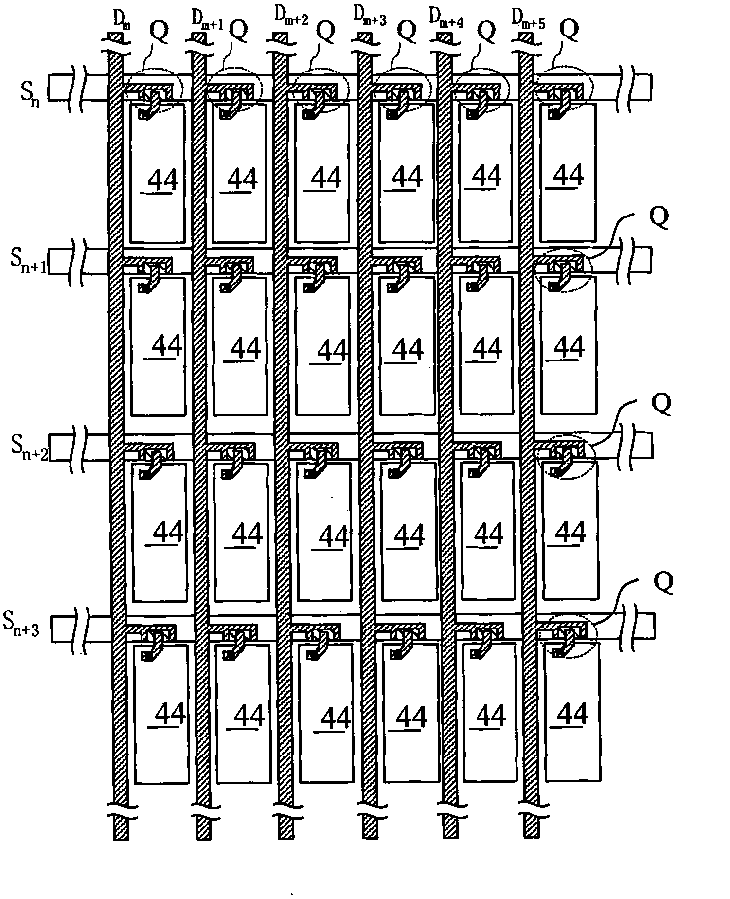 Active matrix displayer and driving method thereof