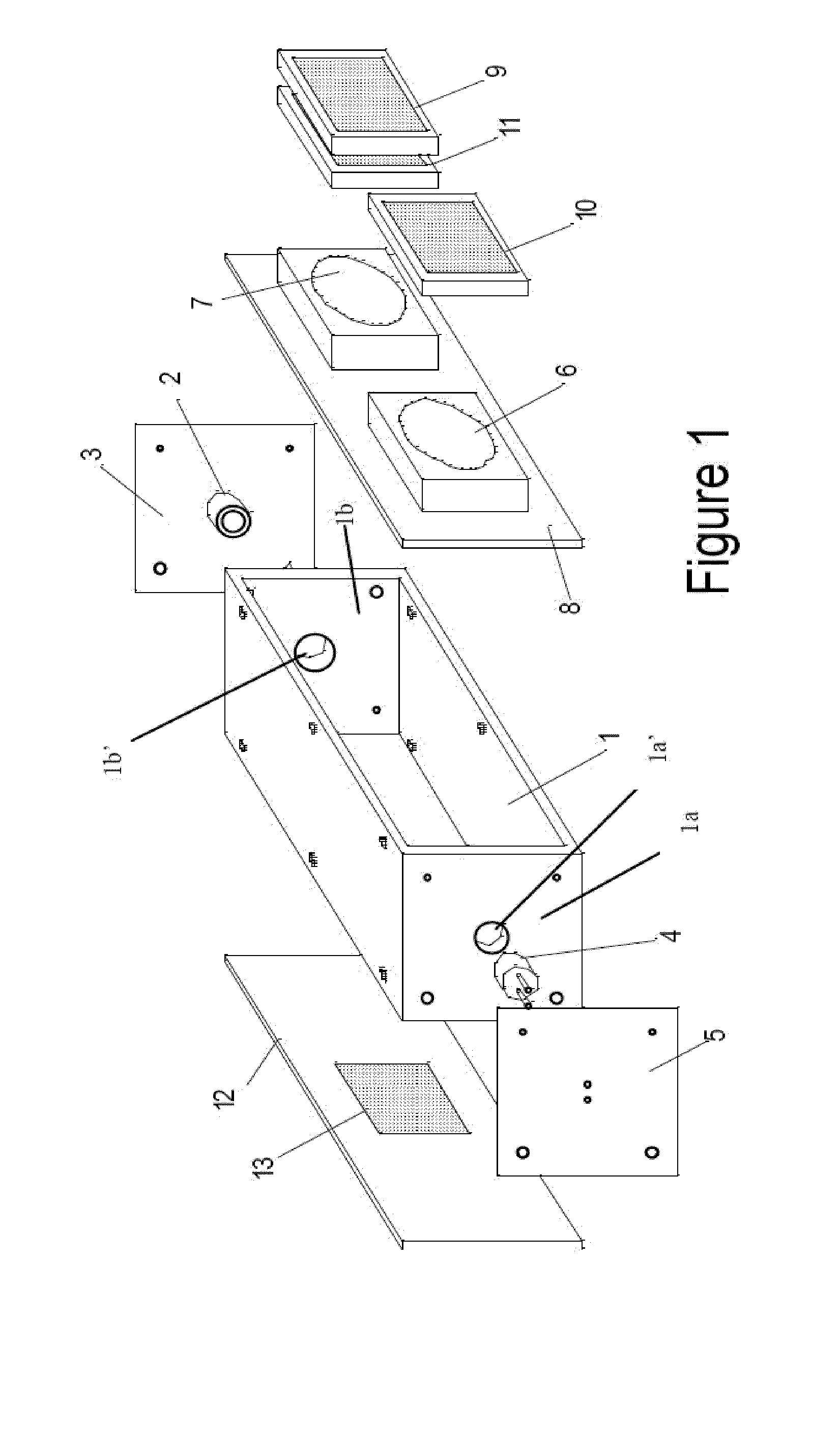 Instrument for determining ozone concentration