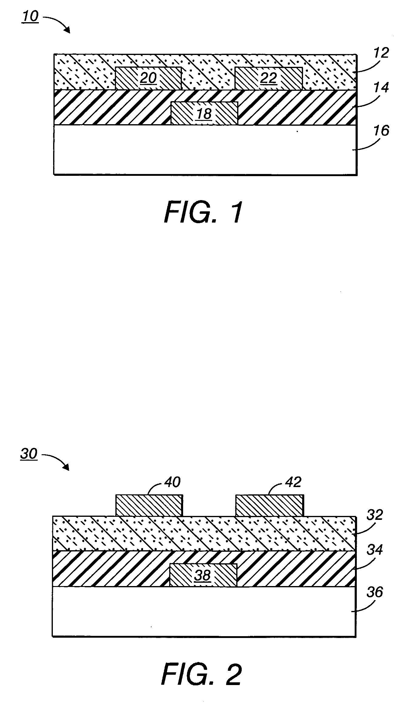 Thin film transistors including indolocarbazoles