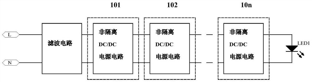 LED driving power supply