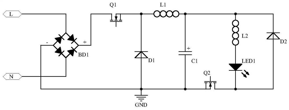 LED driving power supply