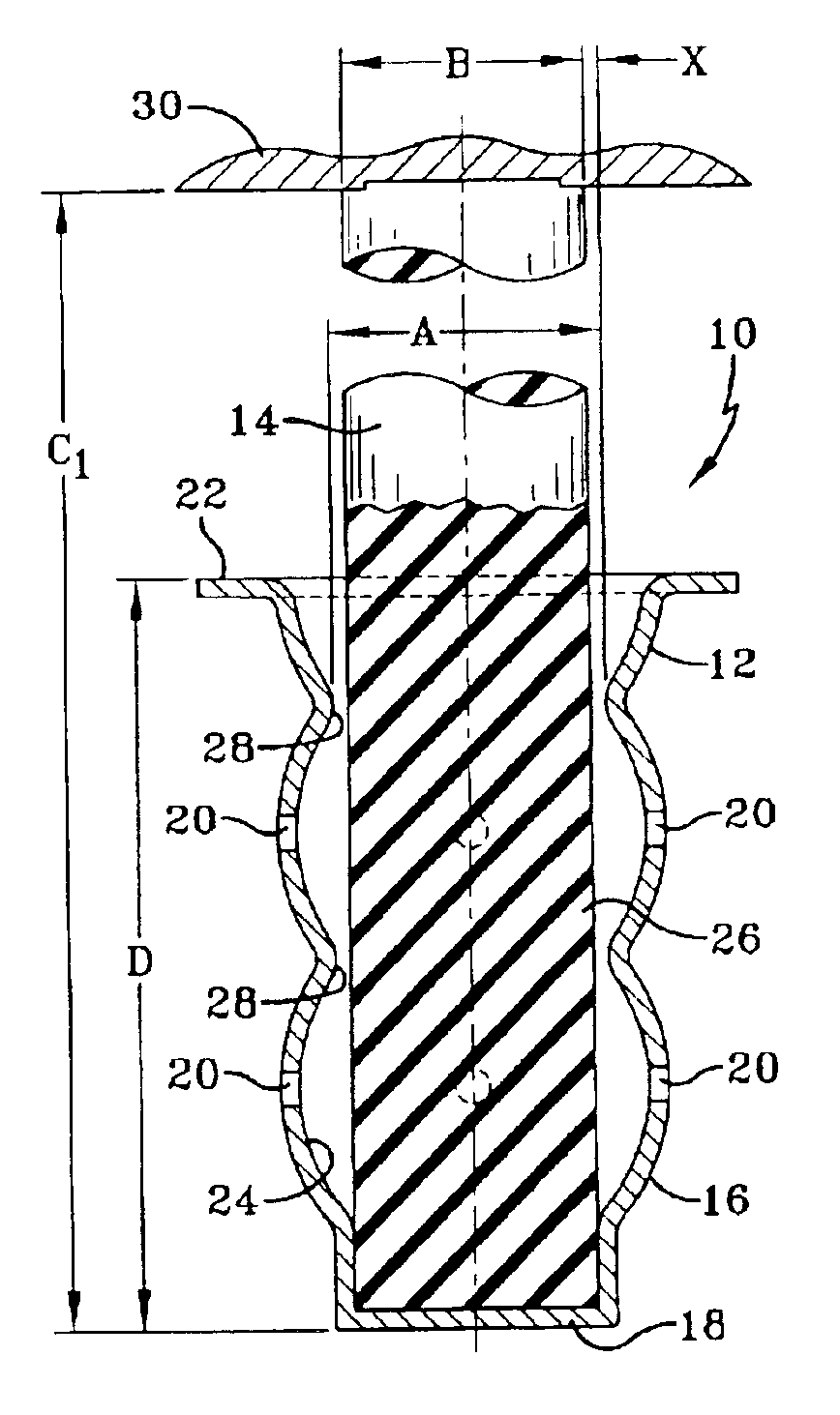 Tunable spring rate and energy storage spring body